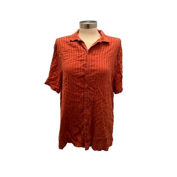 ASOS Button-Up Collared T-Shirt - Picture 1 of 5
